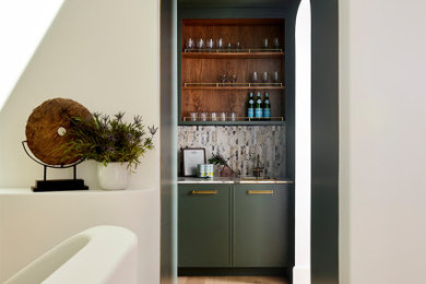 Inspiration for a transitional hallway remodel in Philadelphia