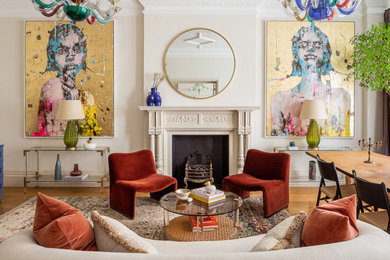 Inspiration for a living room in London.