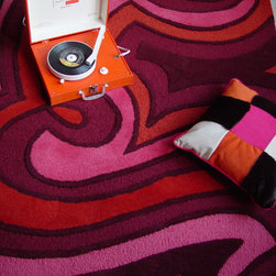 Jilly, Hand-tufted wool rug - Rugs
