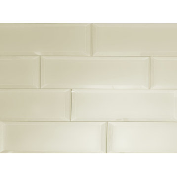 Miseno MT-WHSFEM0312-CE Frosted Elegance - 3" x 12" Rectangle - Beige