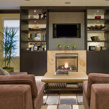 Media Room Bookcases