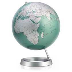 Contemporary World Globes by Greener Grass Design