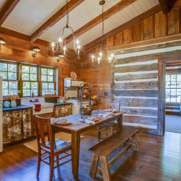 Rebuilt and Relocated 200-Year-Old Cabin