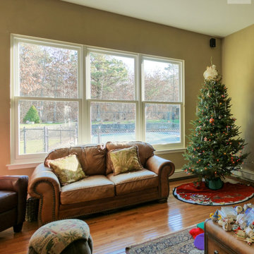 New Windows in Cozy Family Room - Renewal by Andersen Long Island, Queens and Br