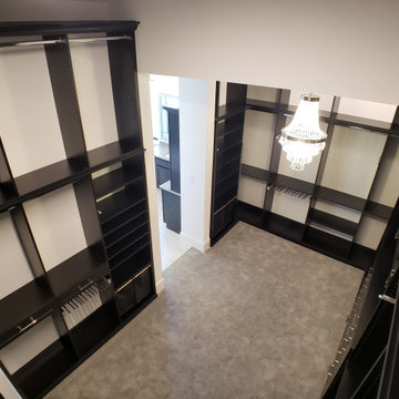 Black Luxury Custom Closet