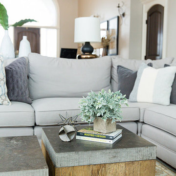 Canal Winchester Home with Soft Tones and Natural Elements
