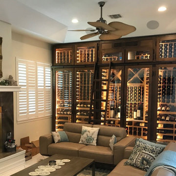 Jupiter FL - Conditioned wine cabinet wall
