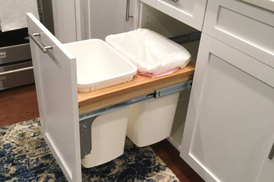 Example of a transitional kitchen design in Other