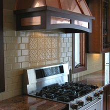 Back splash in kitchen