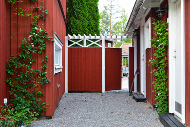 Photo of a country patio in Stockholm.