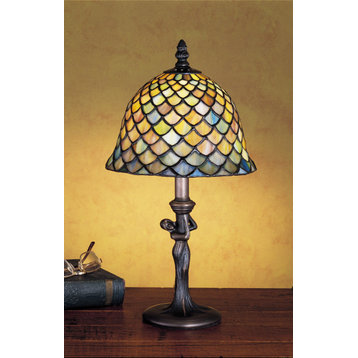 Meyda Tiffany 30315 Stained Glass / Tiffany Accent Table Lamp - Tiffany Glass