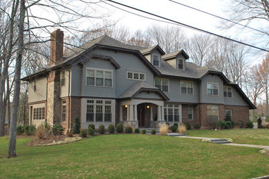 Inspiration for a timeless exterior home remodel in New York