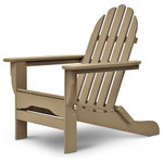 Durogreen - DUROGREEN The Adirondack Chair, Weathered Wood - Nothing beats the classic style of an Adirondack chair. The Adirondack has become the symbol of comfort and luxury. The relaxed design lounges you back to comfortably watch the sunset. A Durogreen Adirondack chair will resist the elements, allowing you to enjoy the timeless design year after year.