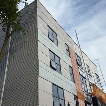 Comercial siding project
