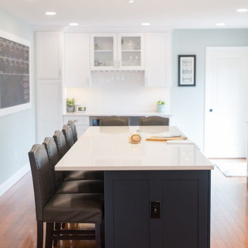 Transitional Family Kitchen