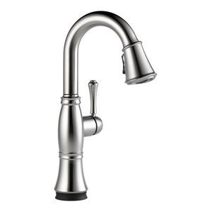 Delta Cassidy Single Handle Pull Down Kitchen Faucet With