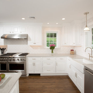 Alexandria Elegant Kitchen and Handsome Master Bath Addition