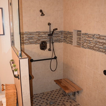 After - Roll-in Shower