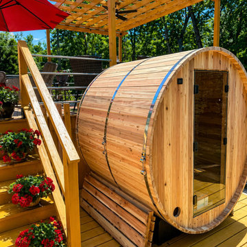 Garden sauna