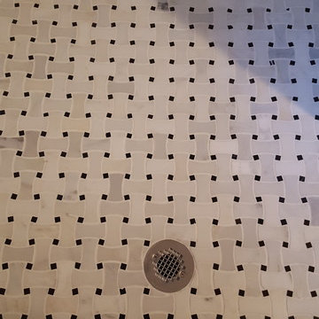 Bathroom remodel Marble & 12x24 Porcelain