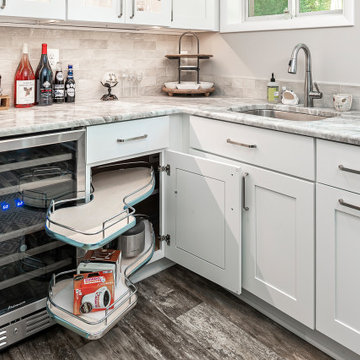 Davidsonville Kitchenette Remodel Project with bathroom