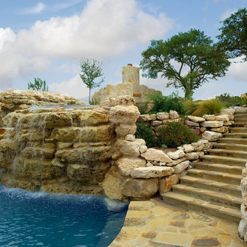 Cordillera Ranch/Boerne Vanishing Edge Pool/SpaLandscape