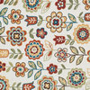 Loloi Francesca Collection Rug, Ivory and Multi, 3'6"x5'6"