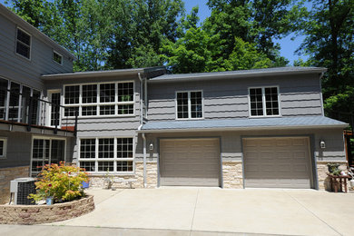 Example of a classic exterior home design in Cleveland