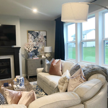 Rustic Glam Living Room