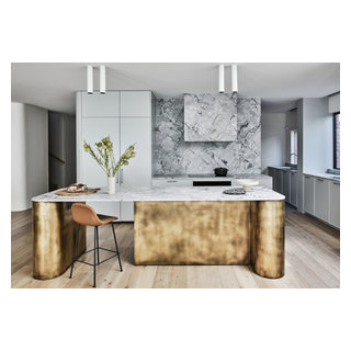 East Malvern Residence - Contemporary - Kitchen - Melbourne - by ...