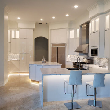 Modern Kitchen Remodel Done With Cabinet Refacing