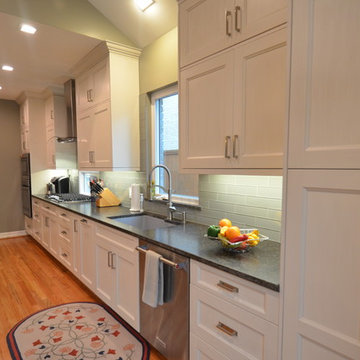 View towards kitchen sink wall