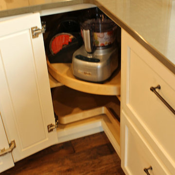 Turtle Lake Expanded Cabin Kitchen
