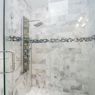 Bathroom Remolded With Standing Shower, Sink With Cabinet Space, Washington DC