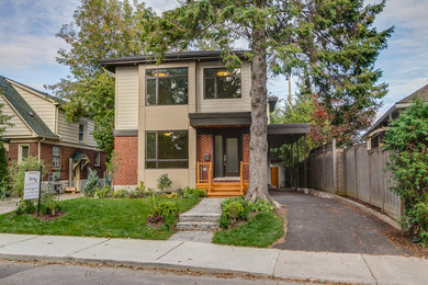 Trendy exterior home photo in Ottawa