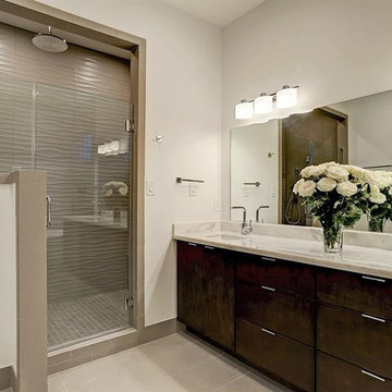Minimal Spa Bathroom Remodel in San Jose, CA