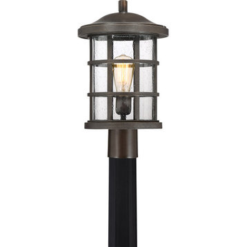 Quoizel CSE9010PN Crusade 1 Light Outdoor Lantern - Palladian Bronze