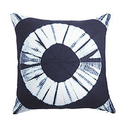 CIRCLE TIE - DYE PILLOW - Decorative Pillows