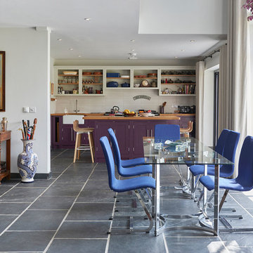 Open Plan Dining Area - Contemporary Glass House Wiltshire