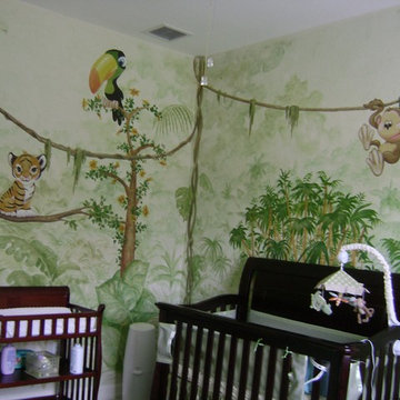 Jungle & Baby Animals Theme Baby Room