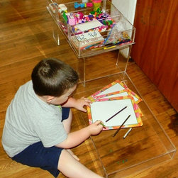 Lego / Craft table, great for kids - Kids Storage Benches And Toy Boxes