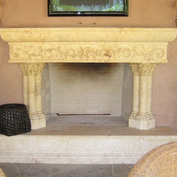 FP-32 VINE - Fireplace Mantels