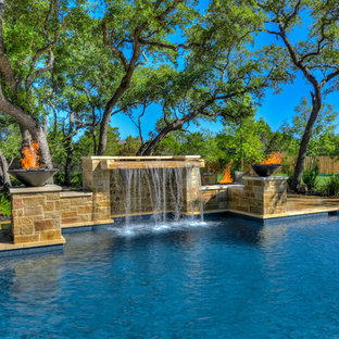 Straight Line Pool in Boerne Texas