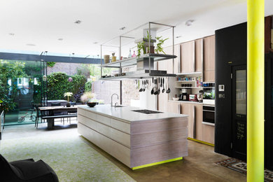 Bohemian kitchen in London.