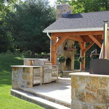POST AND BEAM PAVILION