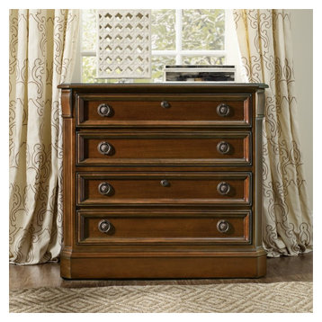 Hooker Furniture Brookhaven 2 Drawer Lateral File in Cherry