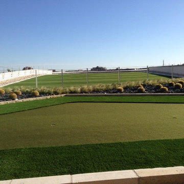 Gables Park Towers: Green Roof with Synthetic Turf