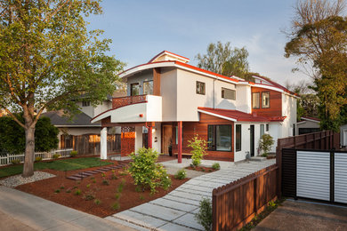 Contemporary exterior home idea in San Francisco