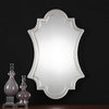 Uttermost Elara Mirror | Antiqued Silver Arched Wall Mirror