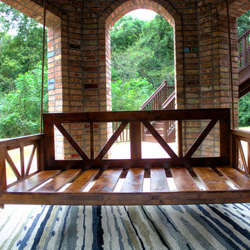 Outdoor Custom Twin or Crib Mattress Bed Porch Swing Daybeds
